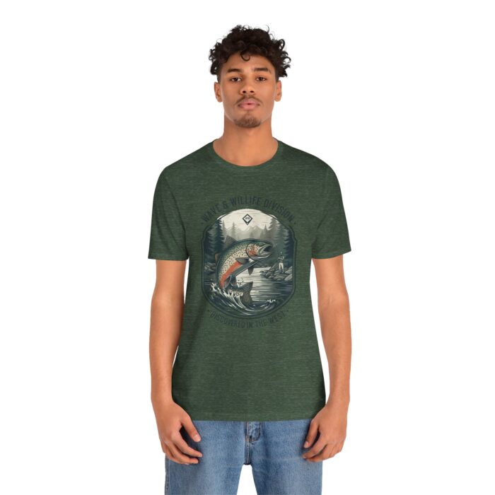 Nature-Inspired Graphic Tee, Perfect for Outdoor Enthusiasts and Casual Wear, Gift for Fishermen, Wilderness Adventure Shirt, [...] - Image 55