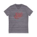 Jesus was a carpenter Unisex Jersey Short Sleeve V-Neck Tee