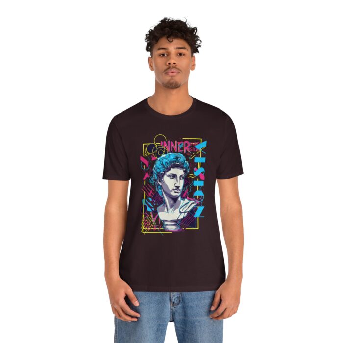 Retro Vision Graphic Tee, Unisex T-Shirt, Art Inspired Shirt, Gift for Artists, Casual Wear, Festival Clothing - Image 52