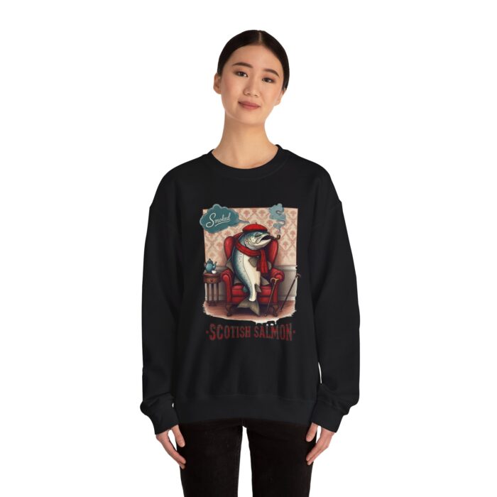 Scottish Salmon Unisex Heavy Blend™ Crewneck Sweatshirt - Image 28