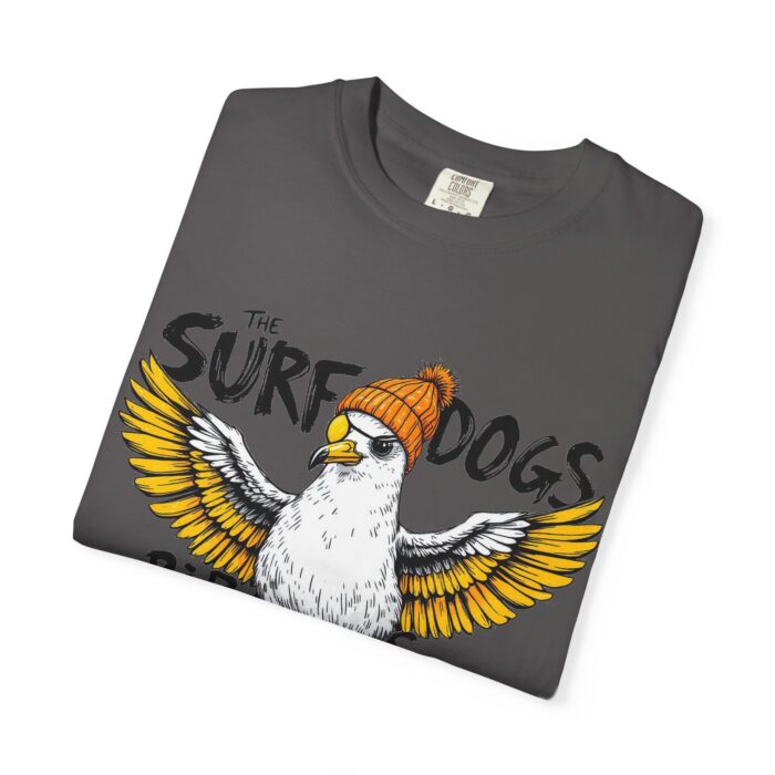 Surf Dogs Graphic T-Shirt for Animal Lovers - Unisex Garment-Dyed Tee - Image 40