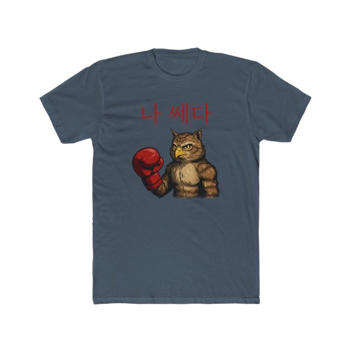 I'm a badass Funny Boxing Eagle T-Shirt - Unisex Cotton Crew Tee - Image 13