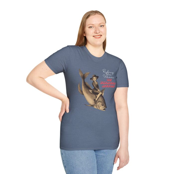 Whimsical Fishing Adventure T-Shirt | Fun Graphic Tee for Outdoorsy Types, Gift for Fishermen, Unisex T-Shirt, Casual Wear, Vintage Style - Image 33