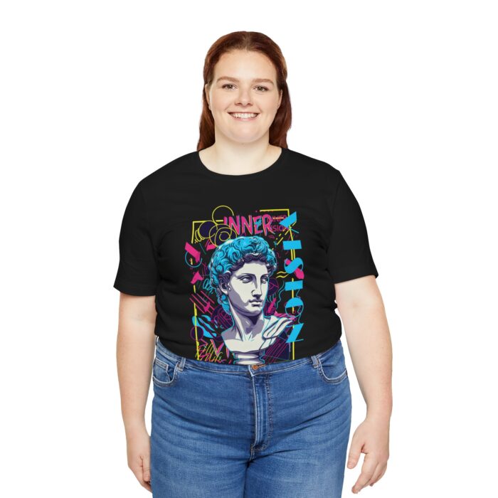 Retro Vision Graphic Tee, Unisex T-Shirt, Art Inspired Shirt, Gift for Artists, Casual Wear, Festival Clothing - Image 18
