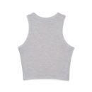 Peaceful Vibes Women's Micro Rib Racer Tank Top, Summer Crop Top, Festival Wear, Yoga Top, Inspirational Tee