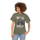 Wild Spirit Unisex Heavy Cotton Tee | Adventure Shirt, Gift for Nature Lovers, Casual Wear, Outdoor Activities, Quote Tee