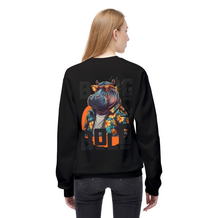 Big Bold Unisex Midweight Softstyle Fleece Crewneck Sweatshirt - Image 28