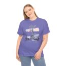 Paris Eiffel Tower Unisex Heavy Cotton Tee, Travel Shirt, Gift for Travelers, Vacation Shirt, Paris Lover Apparel