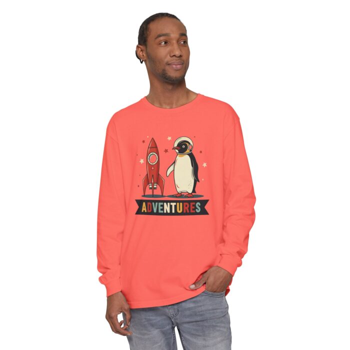 Adventures Unisex Garment-dyed Long Sleeve T-Shirt - Image 27