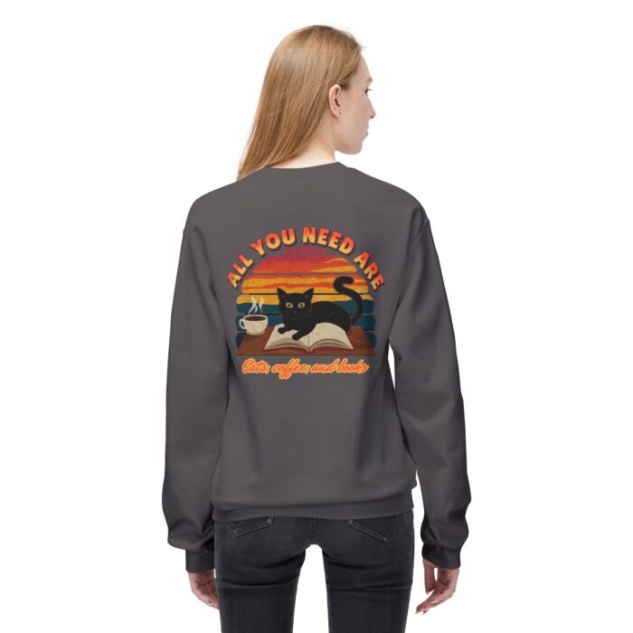All you need are Unisex Midweight Softstyle Fleece Crewneck Sweatshirt - Image 20