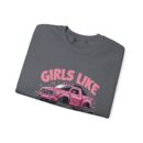 Girls like monster trucks Unisex Heavy Blend™ Crewneck Sweatshirt