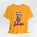 Retro Cat Unisex Tee, Fun Cat Shirt, Summer Vibes T-Shirt, Gift for Cat Lovers, Cute Animal Apparel