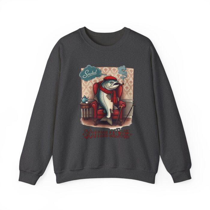 Scottish Salmon Unisex Heavy Blend™ Crewneck Sweatshirt - Image 37