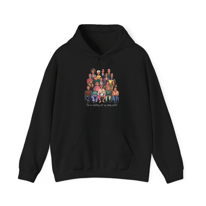 Definitely not my family photo Unisex Heavy Blend™ Hooded Sweatshirt - Image 29