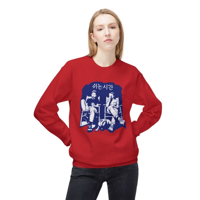 Break time Unisex Midweight Softstyle Fleece Crewneck Sweatshirt - Image 55