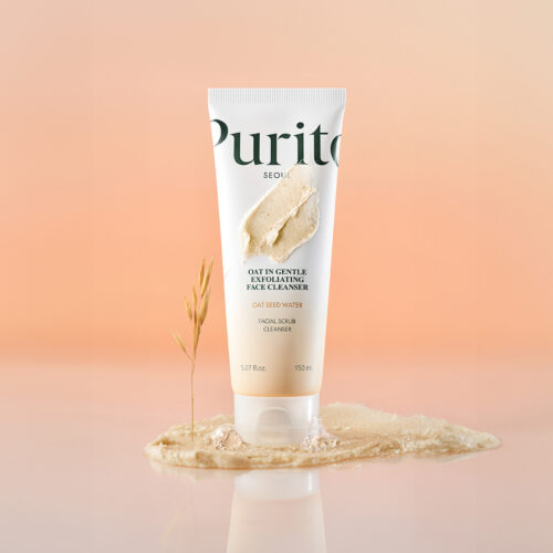 "meta_description": "Gentle exfoliation for sensitive skin with PURITO Oat-in Cleanser. Hydrating, non-comedogenic, and effective.",