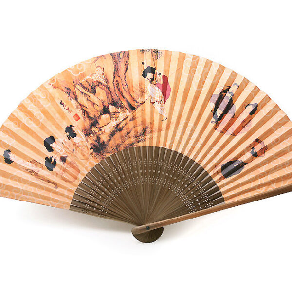 "meta_description": "Experience Korean Art with our elegant Hanji Fan, a cultural heritage piece.",