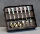"meta_description": "Experience royal elegance with our Uigwe Teaspoon & Fork Set. Perfect for collectors.",