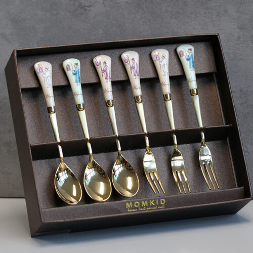 "meta_description": "Experience royal elegance with our Uigwe Teaspoon & Fork Set. Perfect for collectors.",