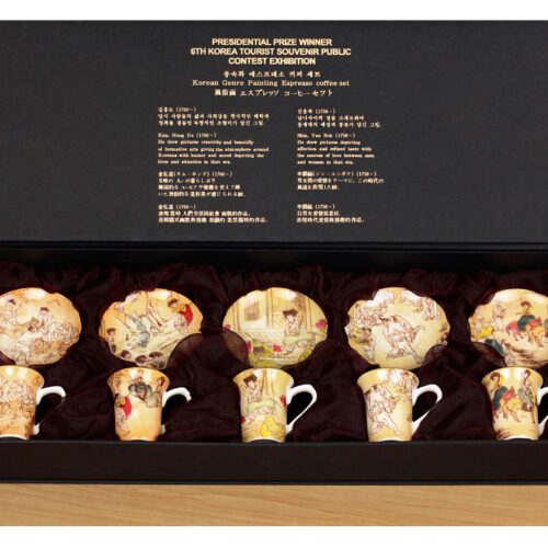 Star Gift Genre Painting Espresso Cup (Set of 5)