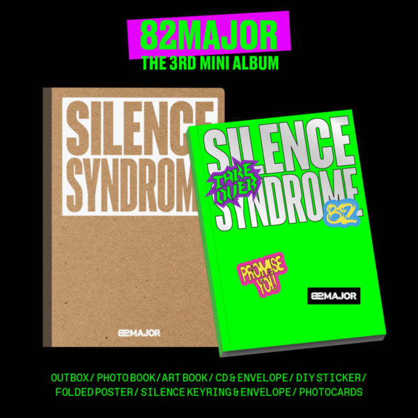 "meta_description": "Unveil 82MAJOR's SILENCE SYNDROME. Limited edition K-Pop Album with dynamic visuals.",