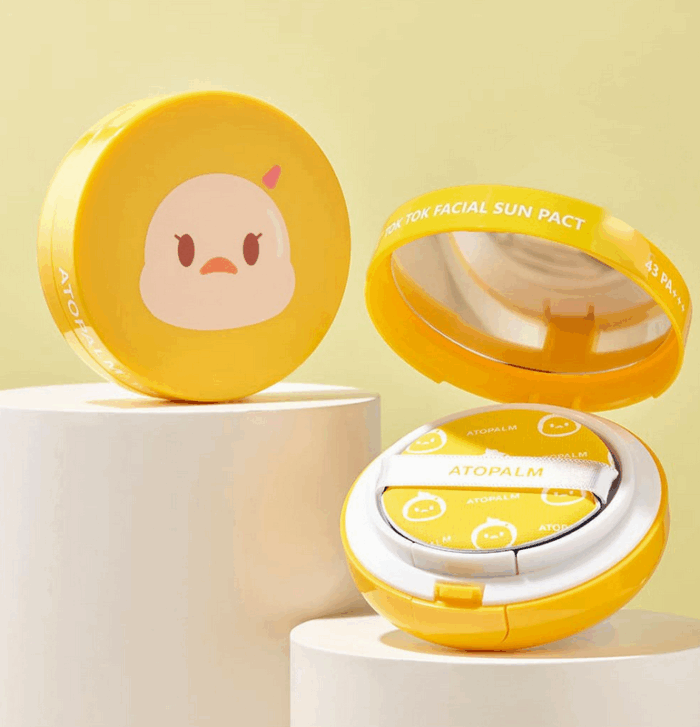 ATOPALM Tok Tok Facial Sun Pact SPF43 PA+++ 15g - Image 2