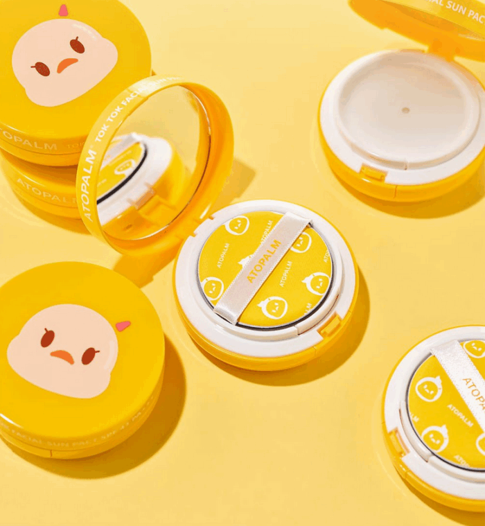ATOPALM Tok Tok Facial Sun Pact SPF43 PA+++ 15g - Image 4