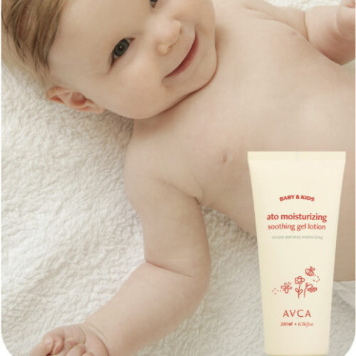 AVCA Baby Kids Ato Moisturizing Soothing Gel Lotion 200ml