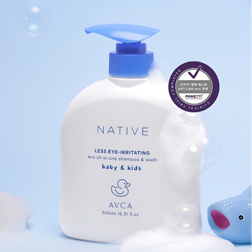 "meta_description": "AVCA Baby's tear-free wash offers a gentle cleanse for your baby's hair, face, and body.",