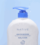 AVCA Baby Kids Native Less Eye-Irritating Eco All-in-One Shampoo & Wash 500ml