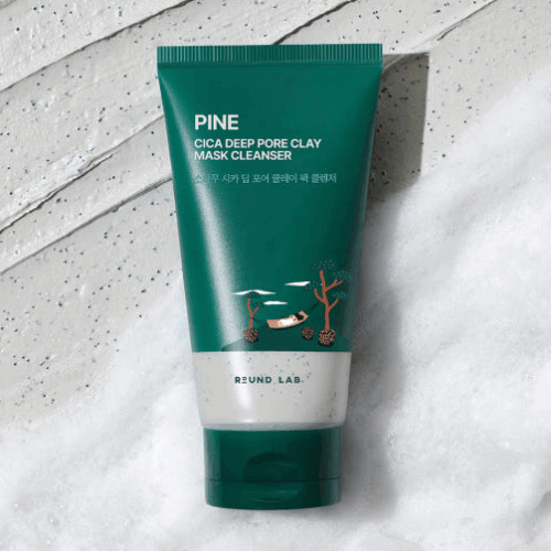ROUND LAB Pine Cica Deep Pore Clay Mask Cleanser 150ml - Cleanser & Exfoliator