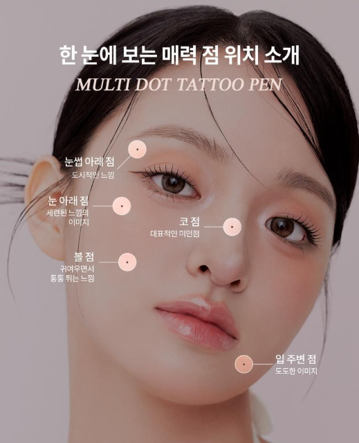 BERRISOM Multi Dot Tattoo Pen 1g - Cosmetics - View 4