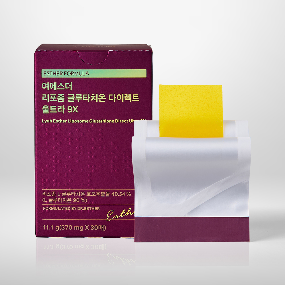 "meta_description": "Experience 900% more potent glutathione film with ESTHER FORMULA for optimal health in 2025.",