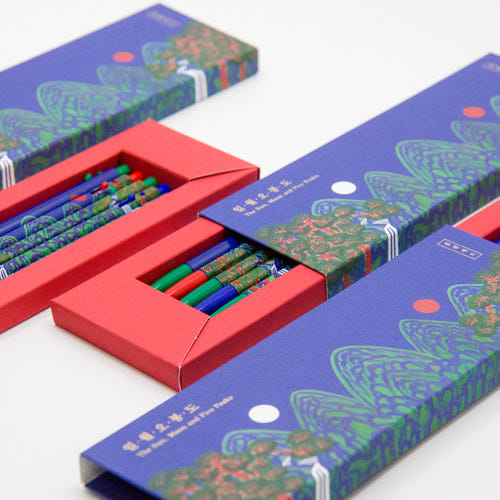 Ilwolobongdo Ballpoint Pen Set - Collectibles & Memorabilia