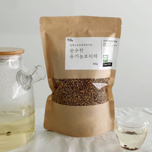 Pure Organic Barley Tea 450g Low-Temperature Roasted Baby Barley Tea - Foods