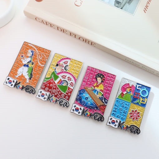 Korean Traditional Magnet Set – 4 Pieces - Life Products - View 2