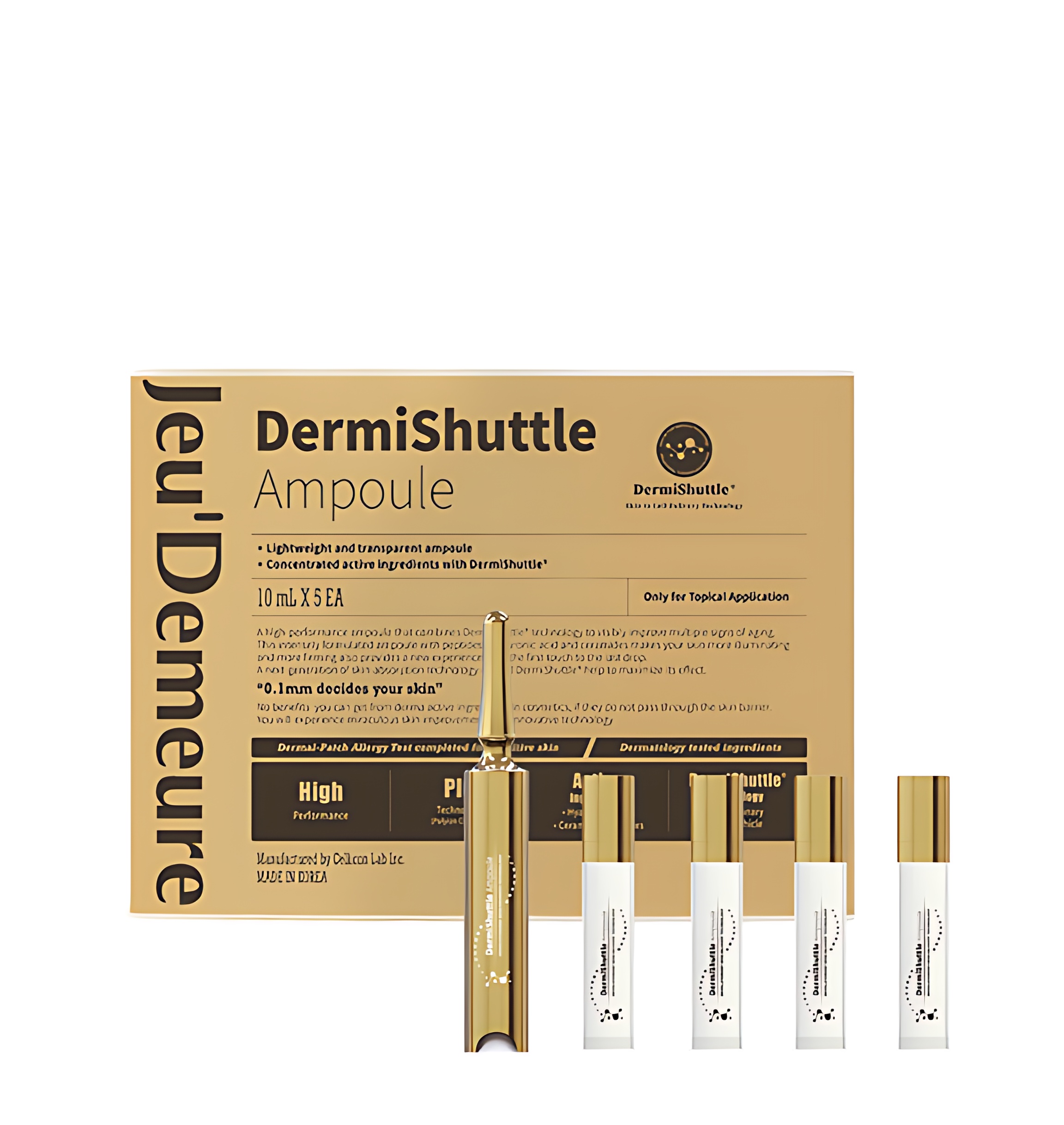 Jeu'Demeure Dermi Shuttle Ampoule Ver.2 Set 10ml x 5ea - Cosmetics
