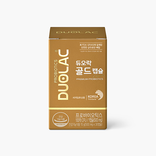 DUOLAC Gold Capsule Premium Probiotics 500mg x 30capsules