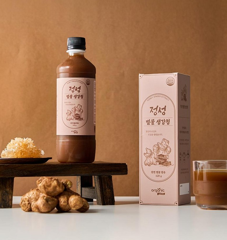 Organic Friends Honey Ginger Extract 650g