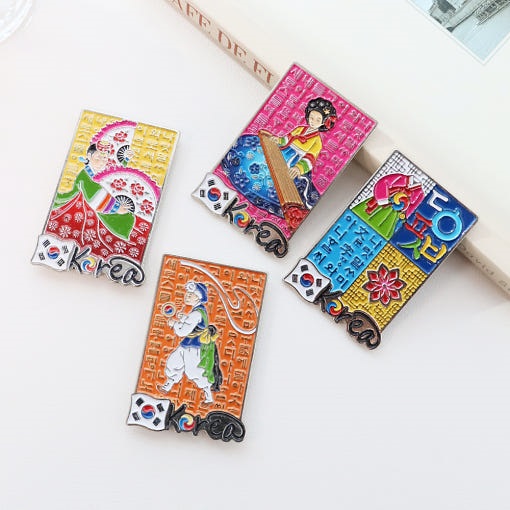 Korean Traditional Magnet Set – 4 Pieces - Life Products - View 1
