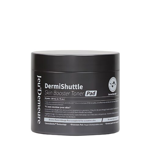 Jeu'Demeure Dermi Shuttle Skin Booster Toner Pads 60 Sheets 120ml - Cosmetics