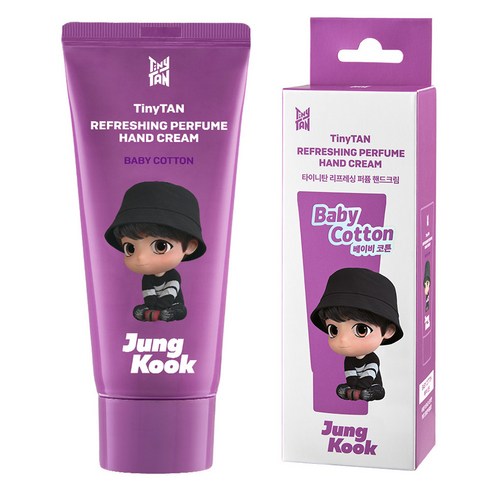 Monami TinyTAN Perfume Hand Cream – Jung Kook (Baby Cotton) - Bath & Body & Hands - View 1
