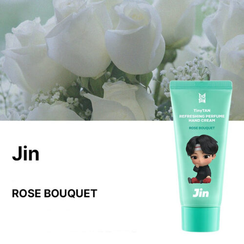 Monami TinyTAN Perfume Hand Cream – Jin (Rose Bouquet) - Bath & Body & Hands