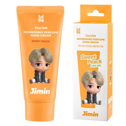 Monami TinyTAN Perfume Hand Cream – Jimin (Sweet Peach) - Bath & Body & Hands - View 1