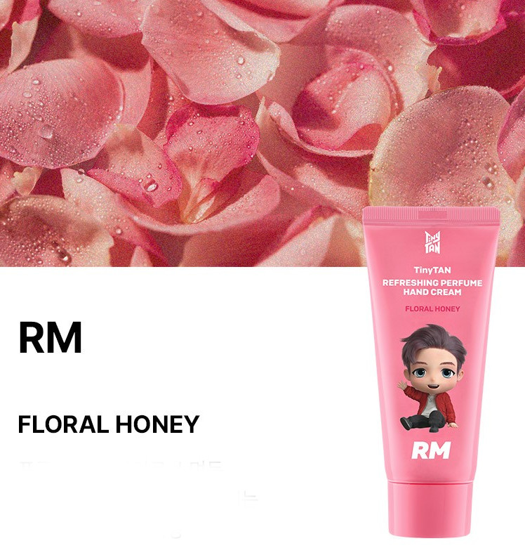 Monami TinyTAN Refreshing Perfume Hand Cream – RM (Floral Honey) - Bath & Body & Hands