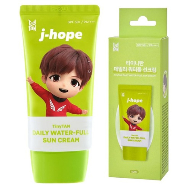 Monami BTS TinyTAN Daily Waterful Sun Cream SPF50+ PA++++ 50ml - j-hope
