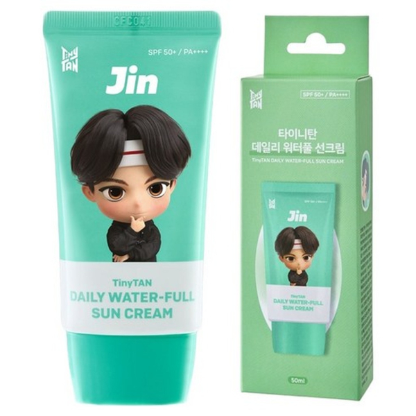 Monami BTS TinyTAN Daily Waterful Sun Cream SPF50+ PA++++ 50ml - Jin