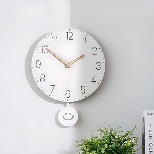 FLAITO Symbol Silent Interior Wall Clock 30cm