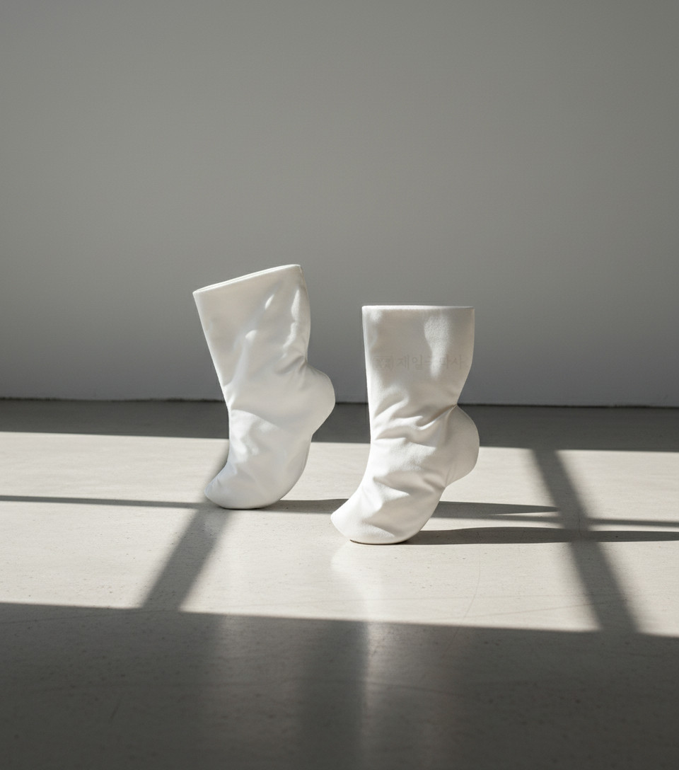 Cotton Hanbok Spandex Beoseon (Traditional Korean Socks) - Image 5