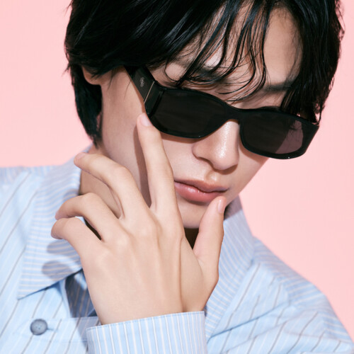 RECLOW SNOW CRYSTAL NO.1 SUNGLASS BLACK